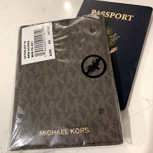 Authentic NEW Michael Kors Passport holder